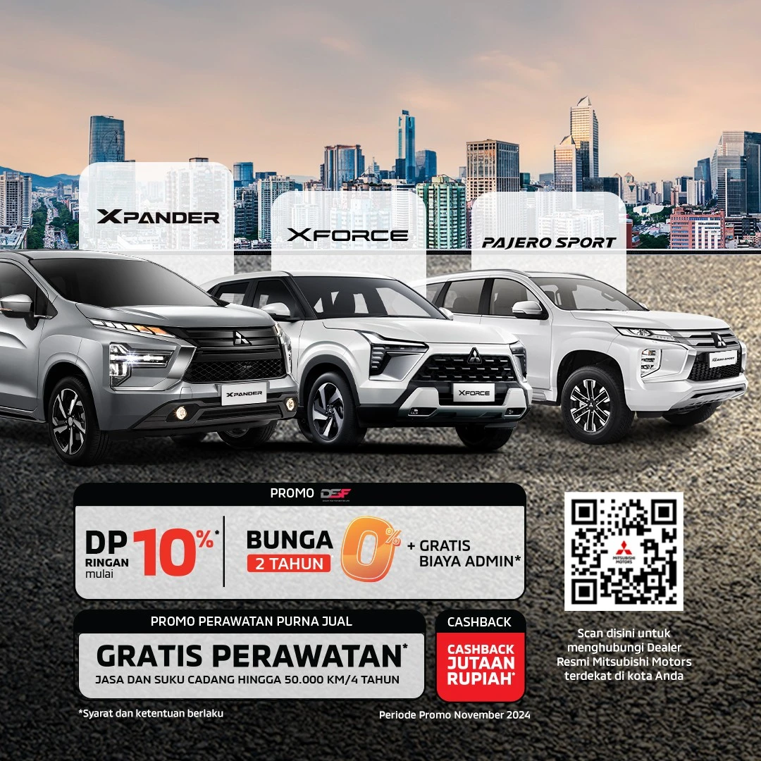 PROGRAM PENJUALAN MITSUBISHI MOTORS NOVEMBER 2024